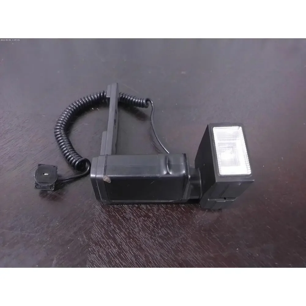 Vintage Camera Flash Unit with Bracket and Sync Cable – External Hot Shoe Mount